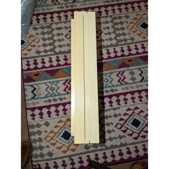 Oneida Blue Denim Fruit Patchwork Embroidered Sterling Silverware Case Vintage - Picture 8 of 9